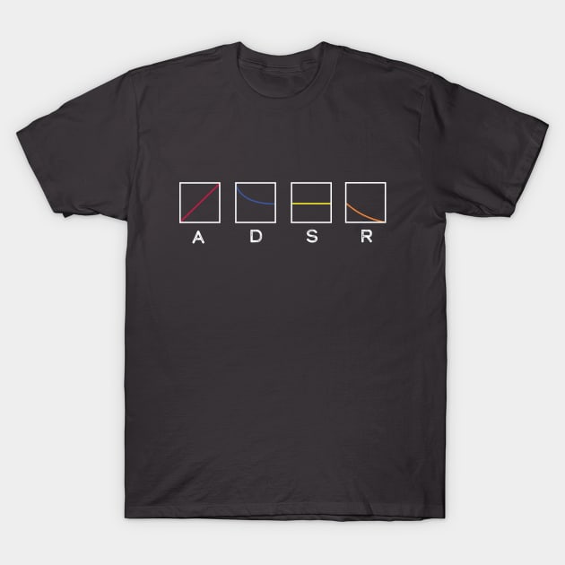 ADSR Envelope T-Shirt by OverthoughtArts86